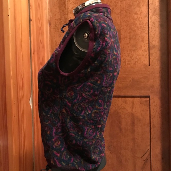 Polartec fleece zip up multicolour vest - Picture 9 of 11